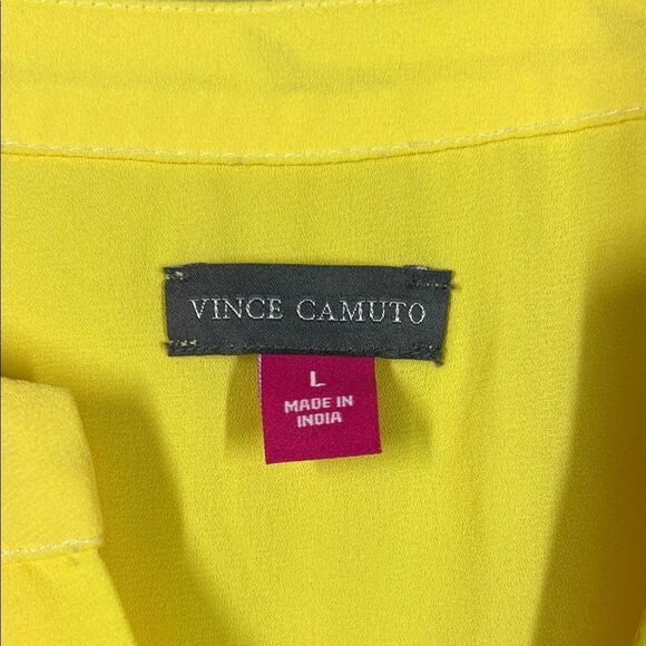 Vince Camuto Yellow Ruffled Dress - Picture 8 of 10